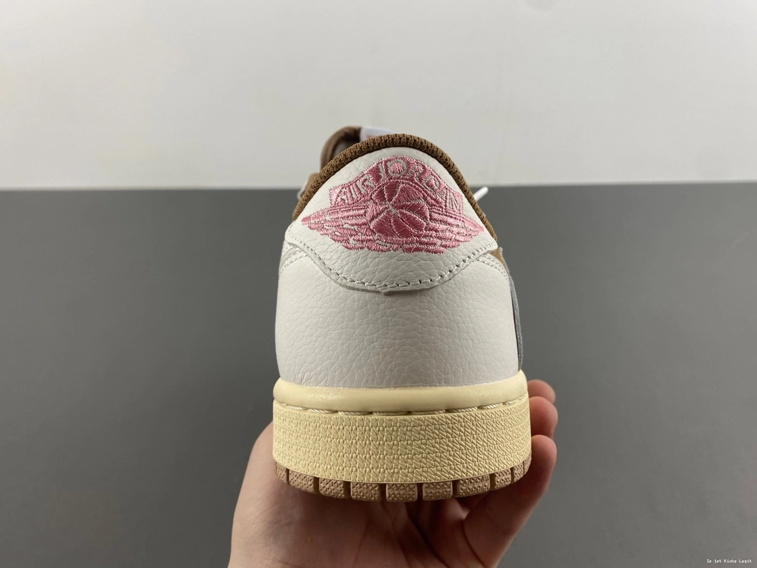 Jordan Scott Shy 1 OG Low Air DM7866-106 Sail Pink Travis 1115